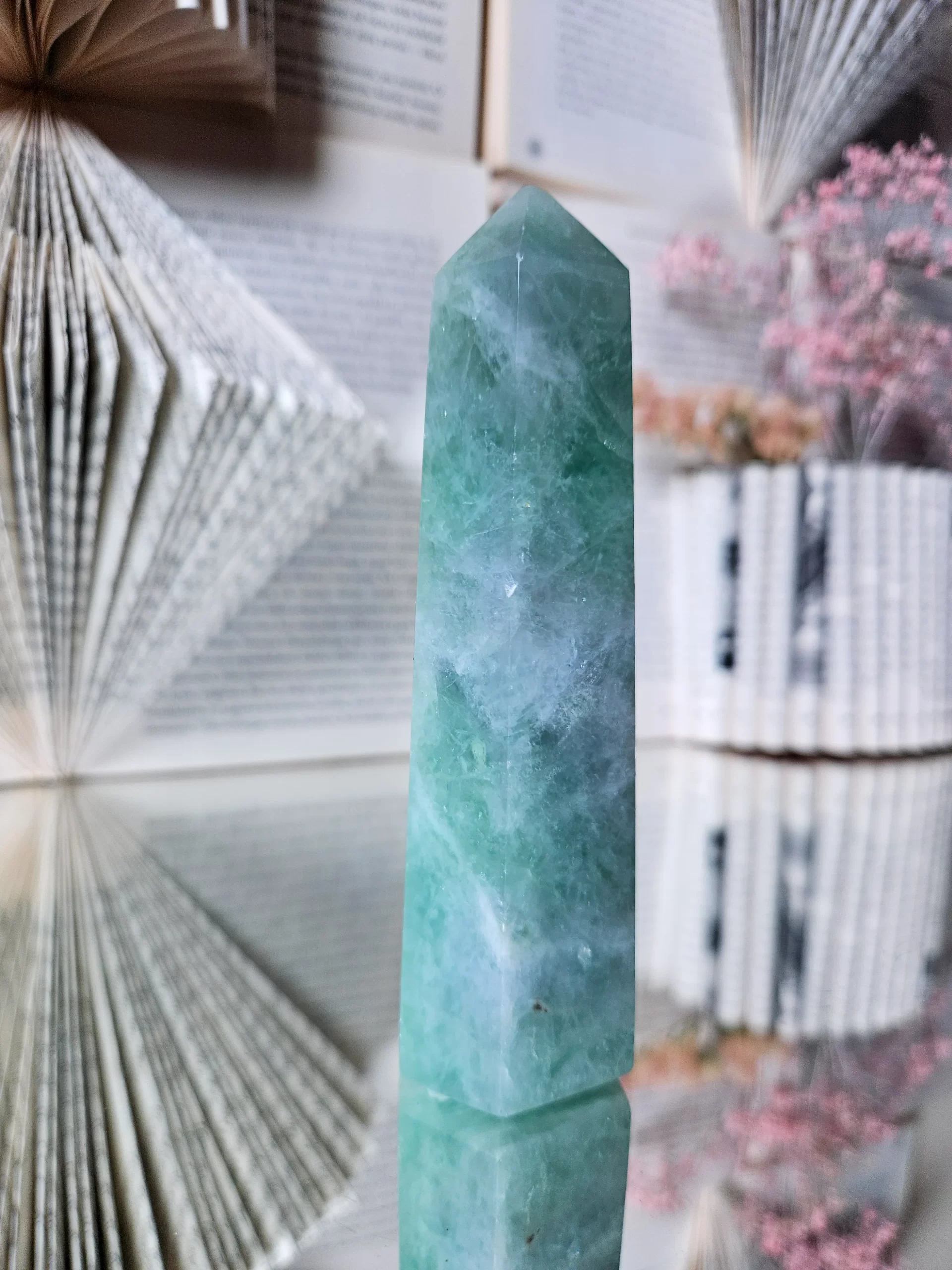 Fluoritas bokštelis 254 gr