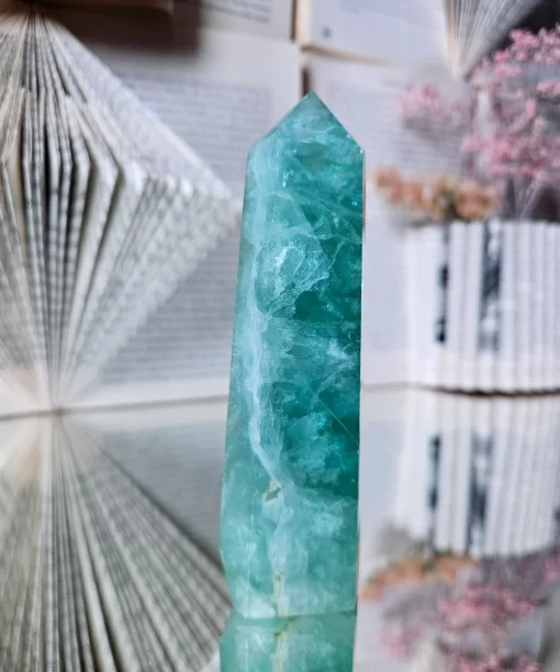Fluoritas bokštelis 209 gr