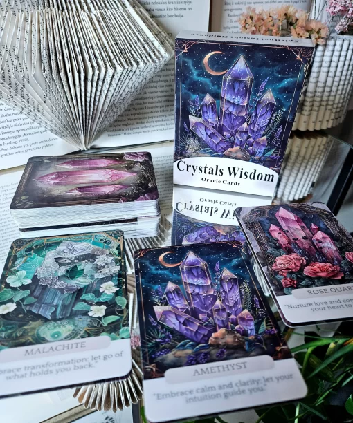 Alternative view of Orakulo kortos - Crystals Wisdom